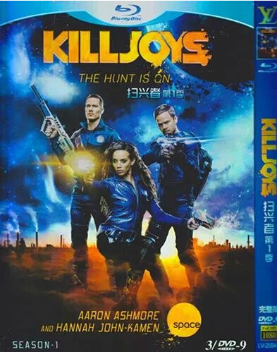 Killjoys Season 1 DVD Box Set - Click Image to Close